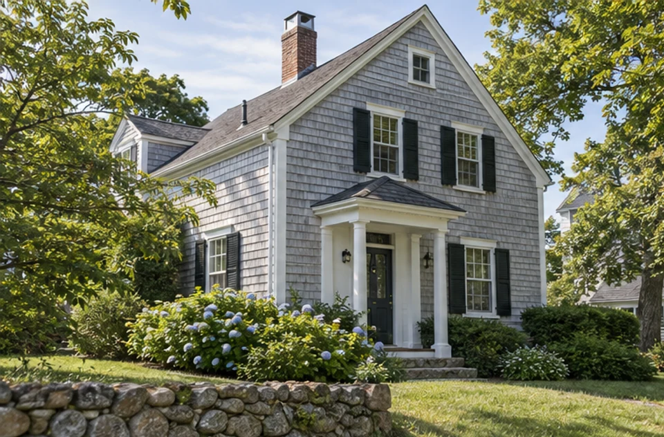 A well-kept New England home with visible age, ready for a seller to evaluate repair and presentation options.