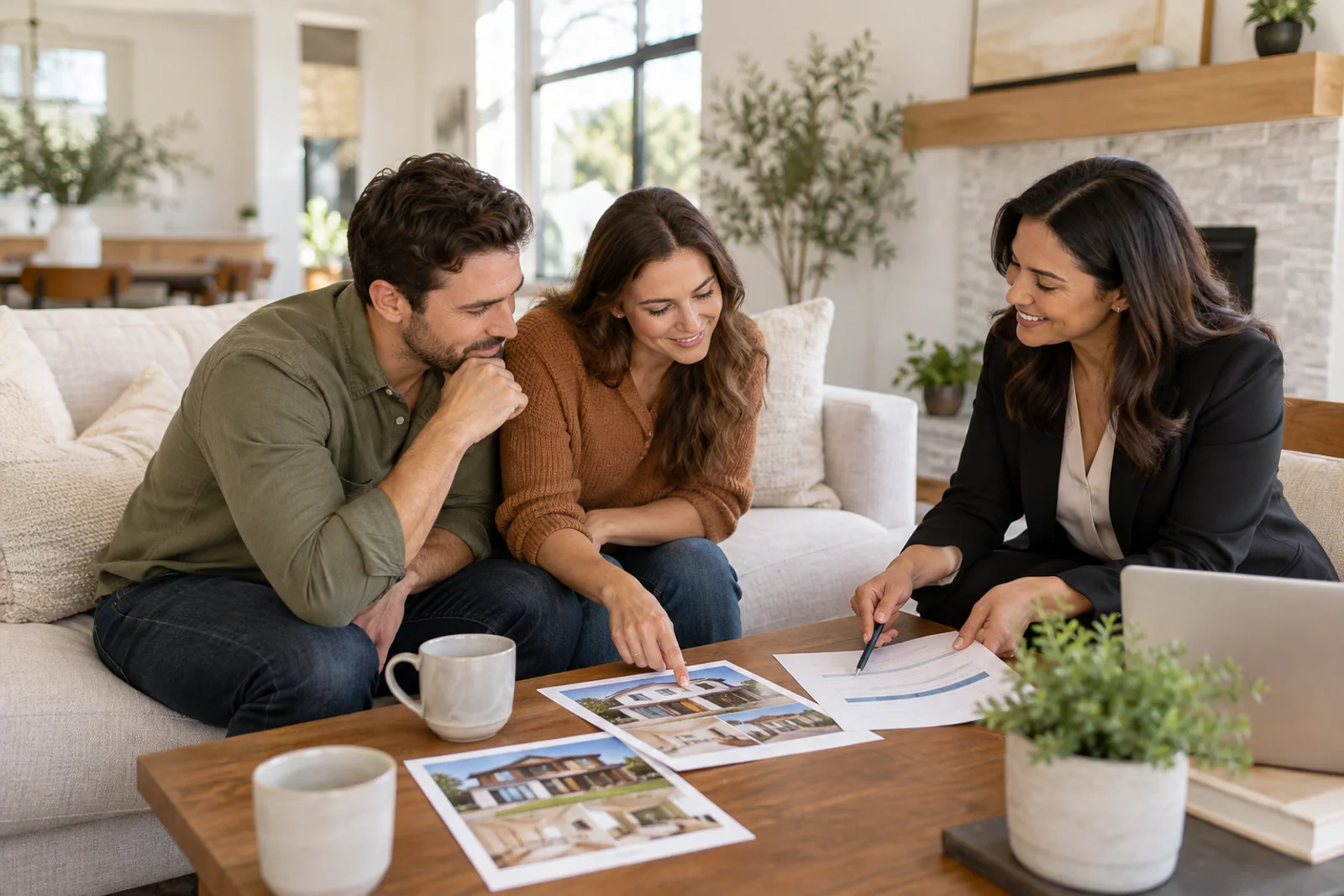 An out-of-state buyer joins a live video tour of a New England home with a local guide.