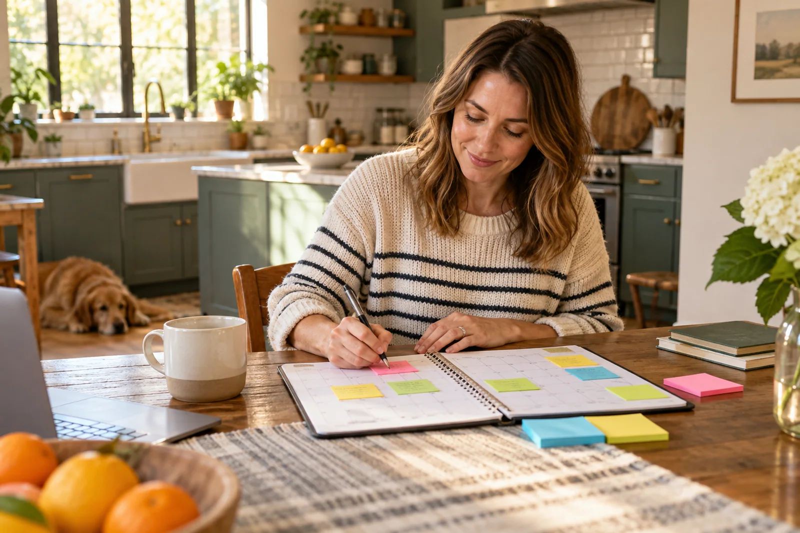 An out-of-state homeowner reviews a Massachusetts property preparation checklist over a video call.