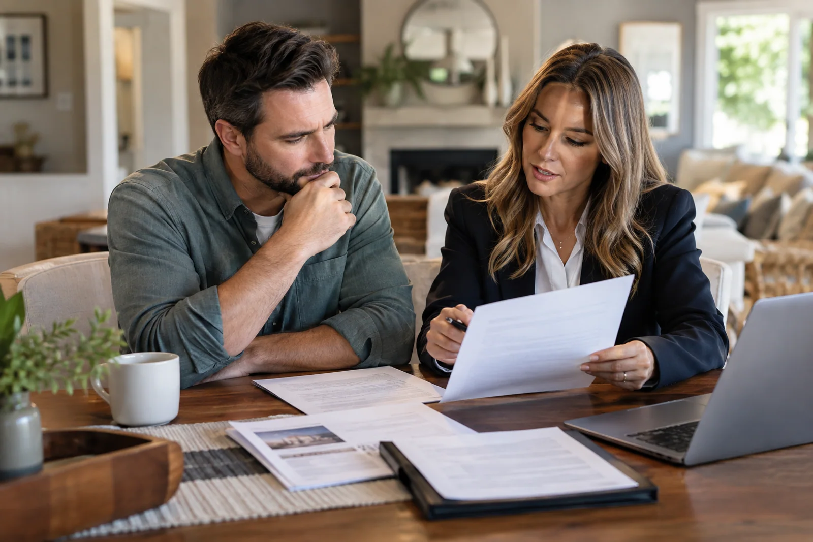 A homeowner follows a pet-safe showing checklist before a scheduled home visit.